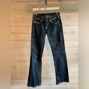 Cruel Girl | Lola Dark Denim Bootcut Jeans